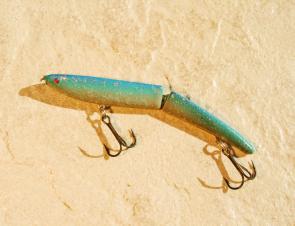 The Zara Gossa is a sub-surface lure which is not widely used in this country.